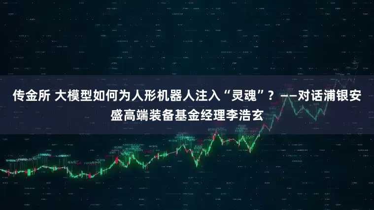 传金所 大模型如何为人形机器人注入“灵魂”？——对话浦银安盛高端装备基金经理李浩玄
