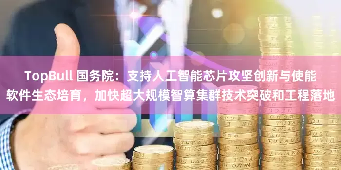 TopBull 国务院：支持人工智能芯片攻坚创新与使能软件生态培育，加快超大规模智算集群技术突破和工程落地